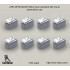 1/35 M240H Dillon Aero Standard 200 Round Ammunition Cans (8pcs) 1/35 M240H Dillon Aero Standard 200 Round Ammunition Cans (8pcs)
