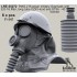 1/35 Russian Military Gas Masks PMG-2 with EO-16 Filter, Long Tube, OZK Hood and STSh