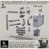 1/48 UH60/Mi-8/MI-17 Cargo Door M134D Mount 1/48 UH60/Mi-8/MI-17 Cargo Door M134D Mount