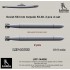 1/144 Soviet 533mm Torpedo 53-38 (2pcs) 1/144 Soviet 533mm Torpedo 53-38 (2pcs)