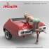 1/24 Car Wash Girl Posing Vol.1 (1 figure,3D printed soft resin) 1/24 Car Wash Girl Posing Vol.1 (1 figure,3D printed soft resin)