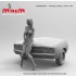 1/24 Car Wash Girl Leaning Vol.5 (1 figure, 3D printed soft resin) 1/24 Car Wash Girl Leaning Vol.5 (1 figure, 3D printed soft resin)