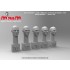 1/35 Bare Head Set with 5 Different Face Emotions (5 Heads, resin) 1/35 Bare Head Set with 5 Different Face Emotions (5 Heads, resin)