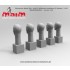 1/35 Chracter Head Set with 5 Different Emotions (5pcs, resin) 1/35 Chracter Head Set with 5 Different Emotions (5pcs, resin)