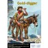 1/35 The Wild West Gold Fever - Gold-digger (1 figure and 1 mule) 1/35 The Wild West Gold Fever - Gold-digger (1 figure and 1 mule)