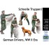 1/35 WWII German Drivers Schnelle Truppen (4 figures and 1 dog) 1/35 WWII German Drivers Schnelle Truppen (4 figures and 1 dog)