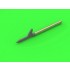 1/48 P-47 Thunderbolt Details set - Browning .50 Blast Tubes, Gunsight and Pitot Tube 1/48 P-47 Thunderbolt Details set - Browning .50 Blast Tubes, Gunsight and Pitot Tube