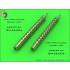 1/35 Barrels for Browning M1919 .30 Cal - Two Piece Muzzle of Conical Shape (2pcs) 1/35 Barrels for Browning M1919 .30 Cal - Two Piece Muzzle of Conical Shape (2pcs)