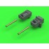 1/35 A34 Comet 77mm HV Gun Barrel & Besa MG Barrels w/Mounts for Tamiya kit 1/35 A34 Comet 77mm HV Gun Barrel & Besa MG Barrels w/Mounts for Tamiya kit