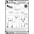 1/72 WWII German 1.8m Star Antenna for Command Tanks (1pc) 1/72 WWII German 1.8m Star Antenna for Command Tanks (1pc)