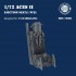 1/72 F-16C Fighter Mid/Late ACES II Wool Pad Ejection Seat (1pc) 1/72 F-16C Fighter Mid/Late ACES II Wool Pad Ejection Seat (1pc)