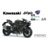 1/9 Kawasaki Ninja H2 Motorcycle (pre-colour snap-fit) 1/9 Kawasaki Ninja H2 Motorcycle (pre-colour snap-fit)