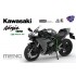 1/9 Kawasaki Ninja H2 Motorcycle (pre-colour snap-fit) 1/9 Kawasaki Ninja H2 Motorcycle (pre-colour snap-fit)
