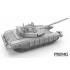 1/35 Russian Main Battle Tank T-72B3M w/KMT-8 Mine Clearing System 1/35 Russian Main Battle Tank T-72B3M w/KMT-8 Mine Clearing System