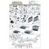 1/144 Superjet 100 Detail Set for Zvezda Kits