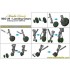 1/48 Mikoyan MiG-29 Landing Gears for GWH kits 1/48 Mikoyan MiG-29 Landing Gears for GWH kits