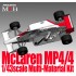 1/43 Multi-Material Kit: McLaren MP4/4 Ver.A 88 #11 Alain Prost/#12 Ayrton Senna 1/43 Multi-Material Kit: McLaren MP4/4 Ver.A 88 #11 Alain Prost/#12 Ayrton Senna
