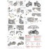1/9 Full Detail kit - HRD Vincent Black Shadow 1948 1/9 Full Detail kit - HRD Vincent Black Shadow 1948