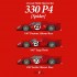 1/43 Ferrari 330 P4 [Spider] Ver.C 1967 Sarthe 24hours Race #20 C.Amon/N.Vaccarella
