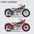 1/9 Crocker Hemi-Head 1936 Small Tank Motorcycle Full Detail Kit 1/9 Crocker Hemi-Head 1936 Small Tank Motorcycle Full Detail Kit