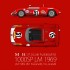 1/12 1000SP LM 24h Race 1969 Ecurie Fiat-Abarth France #51 M.Zanetti / U.Locatelli 1/12 1000SP LM 24h Race 1969 Ecurie Fiat-Abarth France #51 M.Zanetti / U.Locatelli