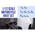 1/12 Motorcycle Rivet set 1/12 Motorcycle Rivet set