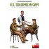1/35 US Soldiers in Cafe (3 figures & accessories) 1/35 US Soldiers in Cafe (3 figures & accessories)