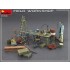 1/35 Field Workshop: Gas Cylinders, Ladders, Table, Buckets, Cart, Anvil, Beams 1/35 Field Workshop: Gas Cylinders, Ladders, Table, Buckets, Cart, Anvil, Beams