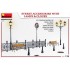 1/35 Street Accessories with Lamps & Clocks 1/35 Street Accessories with Lamps & Clocks