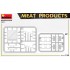 1/35 Meat Products w/Cart, Pallet Stand, Wooden Boxes 1/35 Meat Products w/Cart, Pallet Stand, Wooden Boxes
