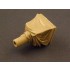 1/35 WWII German Stug III Welded Mantlet with Canvas Cover 1/35 WWII German Stug III Welded Mantlet with Canvas Cover