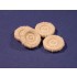 1/35 Road Wheels with Chains for WWII US Jeep (4pcs) 1/35 Road Wheels with Chains for WWII US Jeep (4pcs)