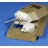 1/35 Mantlet & MG Turret for British Crusader I/II Tanks 1/35 Mantlet & MG Turret for British Crusader I/II Tanks