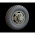1/35 White 666 Road Wheels (Goodyear) 1/35 White 666 Road Wheels (Goodyear)