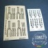 1/48 British Aircraft Standard Seat Belt (for 4 Planes) 1/48 British Aircraft Standard Seat Belt (for 4 Planes)