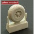 1/72 Fairchild C-119 Flying Boxcar Wheels Early Version 1/72 Fairchild C-119 Flying Boxcar Wheels Early Version