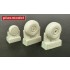 1/72 Martin B-26 Marauder Early Wheels #Diamond Tread 1/72 Martin B-26 Marauder Early Wheels #Diamond Tread