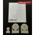 1/72 Douglas C-47 Skytrain Wheels without Cover 1/72 Douglas C-47 Skytrain Wheels without Cover