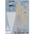 1/200 DKM Bismarck 1941 Super Detail Set w/Wooden Deck for Trumpeter kit 1/200 DKM Bismarck 1941 Super Detail Set w/Wooden Deck for Trumpeter kit