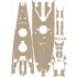 1/200 USS BB-63 Missouri 1945 Detail set for Trumpeter (Teak Tone Wood Deck+PE+Barrels...) 1/200 USS BB-63 Missouri 1945 Detail set for Trumpeter (Teak Tone Wood Deck+PE+Barrels...)