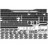 1/200 USS BB-63 Missouri 1945 Detail set for Trumpeter (Teak Tone Wood Deck+PE+Barrels...) 1/200 USS BB-63 Missouri 1945 Detail set for Trumpeter (Teak Tone Wood Deck+PE+Barrels...)