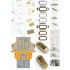 1/200 Bismarck 1941 Ultimate Advanced Detail-Up Set for Trumpeter kit 1/200 Bismarck 1941 Ultimate Advanced Detail-Up Set for Trumpeter kit