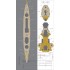 1/350 DKM Admiral Graf Spee Wooden Deck Set Type T for Trumpeter kit