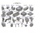 1/350 USS LHD-1 WASP Detail up set 1/350 USS LHD-1 WASP Detail up set
