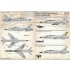 Decals for 1/72 Silver F-105D Thunderchiefs in the Vietnam War Decals for 1/72 Silver F-105D Thunderchiefs in the Vietnam War