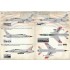Decals for 1/72 Silver F-105D Thunderchiefs in the Vietnam War Decals for 1/72 Silver F-105D Thunderchiefs in the Vietnam War