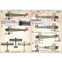 Decals for 1/72 WWI Avro-504 Biplane