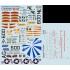 Decals for 1/72 Grumman E-2C Hawkeye Part 2 The Complete Set Decals for 1/72 Grumman E-2C Hawkeye Part 2 The Complete Set
