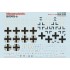 Decals for 1/72 Messerschmitt BF 109 G-6 The complete set 1.5 leaf Decals for 1/72 Messerschmitt BF 109 G-6 The complete set 1.5 leaf