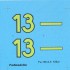 Decals for 1/32 Heinz Bar Focke-Wulf Fw-190 A-6 Decals for 1/32 Heinz Bar Focke-Wulf Fw-190 A-6